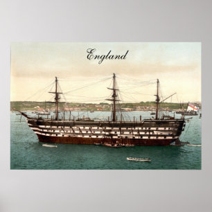 HMS Impregnable Poster