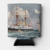 HMS inflexibel ijzeren slagschip 1876 Blikjeskoeler (Voorkant)