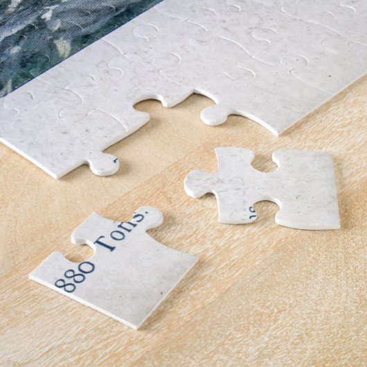 HMS inflexibel ijzeren slagschip 1876 Legpuzzel (Zijkant)