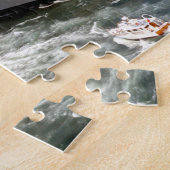 HMS Invincible - Nautical Vliegtuig Carrier Legpuzzel (Zijkant)