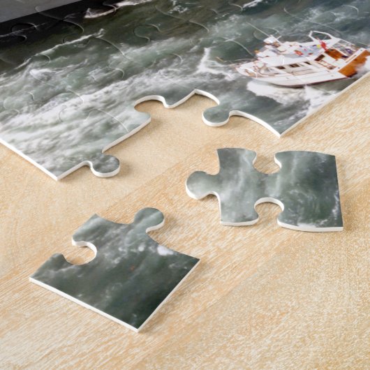 HMS Invincible - Nautical Vliegtuig Carrier Legpuzzel (Zijkant)