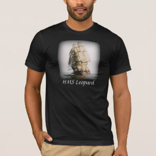 HMS Leopard -  oorlogsschip T-shirt
