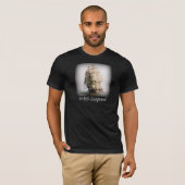 HMS Leopard -  oorlogsschip T-shirt (Voorkant volledig)