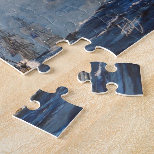 HMS Lively 1804 Legpuzzel (Zijkant)