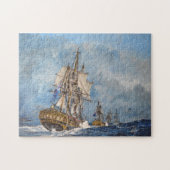 HMS Lively 1804 Legpuzzel (Horizontaal)