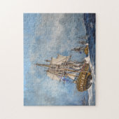 HMS Lively 1804 Legpuzzel (Verticaal)