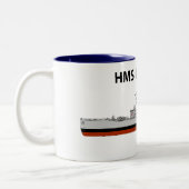 HMS Minerva, Seacat Tweekleurige Koffiemok (Links)