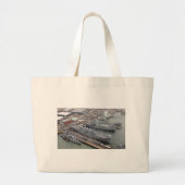 HMS onvinbaar Grote Tote Bag (Voorkant)