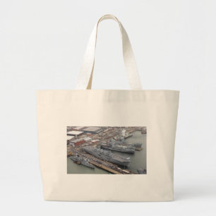 HMS onvinbaar Grote Tote Bag