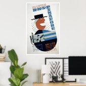 HMS Pinafore Musical 1939 WPA Poster (Thuiskantoor)