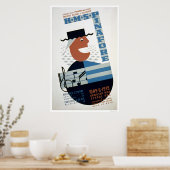 HMS Pinafore Musical 1939 WPA Poster (Keuken)