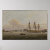 HMS Pomone van Greenwich Poster (Voorkant)