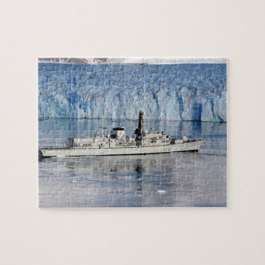 HMS Portland Royal Navy Frigate Legpuzzel (Horizontaal)