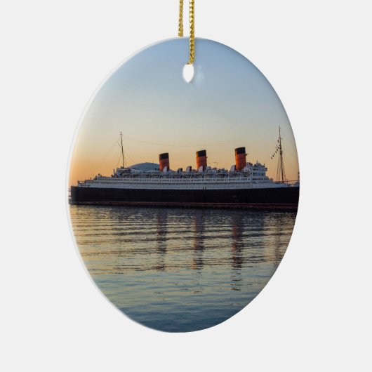 HMS Queen Mary Keramisch Ornament (Rechts)