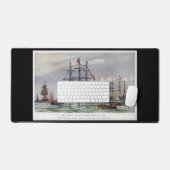 HMS Queen Zeeslag 1839 Bureaumat (Keyboard & Muis)