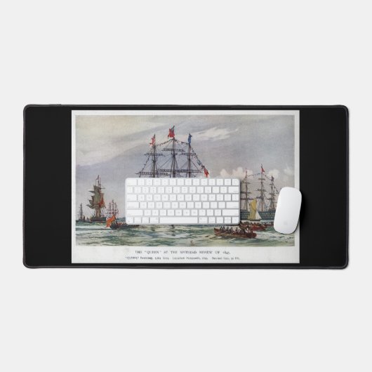 HMS Queen Zeeslag 1839 Bureaumat (Keyboard & Muis)