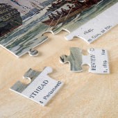 HMS Queen Zeeslag 1839 Legpuzzel (Zijkant)