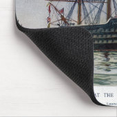 HMS Queen Zeeslag 1839 Muismat (Hoek)