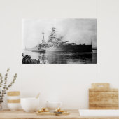 HMS Ramillies Poster (Keuken)