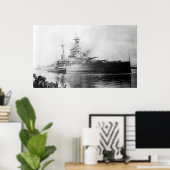 HMS Ramillies Poster (Thuiskantoor)