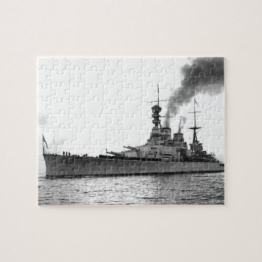 HMS Renown -  Nautical Battlecruiser Legpuzzel (Horizontaal)