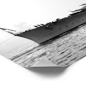 HMS Renown -  Nautical Battlecruiser Poster (Hoek)