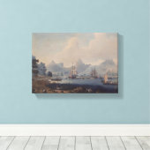  HMS-resolutie en detectie op Morea Canvas Afdruk (Insitu (Houten vloer))