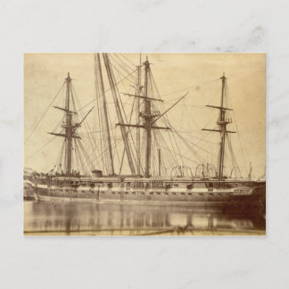 HMS Scylla - 19e eeuw Royal Navy Warship Briefkaart