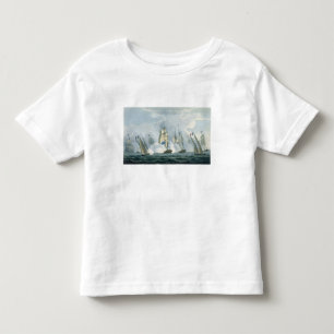 HMS Sirius, kapitein Rowse die een Frans plein in  Kinder Shirts