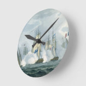 HMS Sirius, kapitein Rowse die een Frans plein in  Ronde Klok (Hoek)