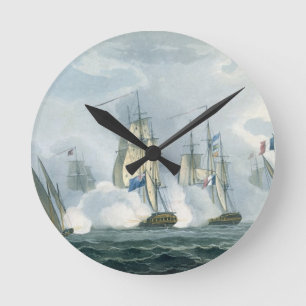 HMS Sirius, kapitein Rowse die een Frans plein in  Ronde Klok
