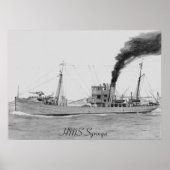 HMS Syringa-poster Poster (Voorkant)
