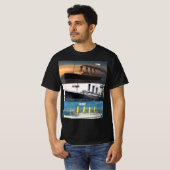 hms titanic en haar zus schepen t-shirt (Voorkant volledig)