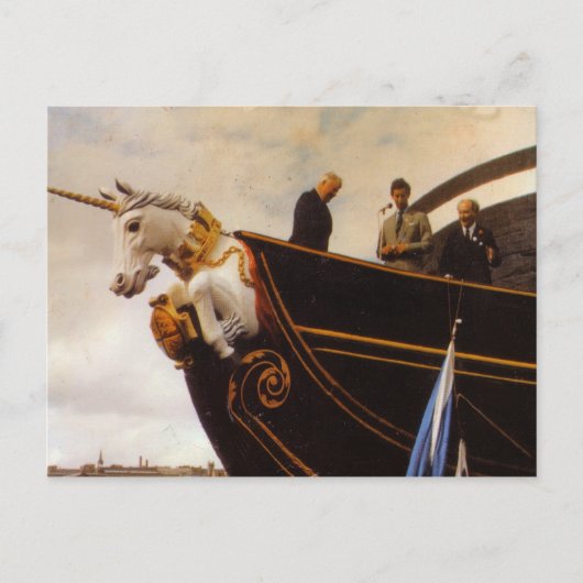 HMS Unicorn Briefkaart (Voorkant)