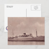 HMS Unicorn Briefkaart (Voorkant / Achterkant)