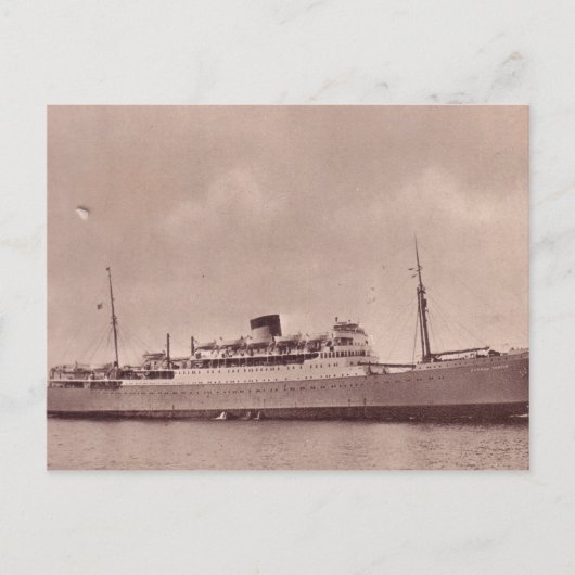 HMS Unicorn Briefkaart (Voorkant)