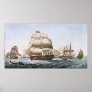 HMS Victory, 1806 Poster