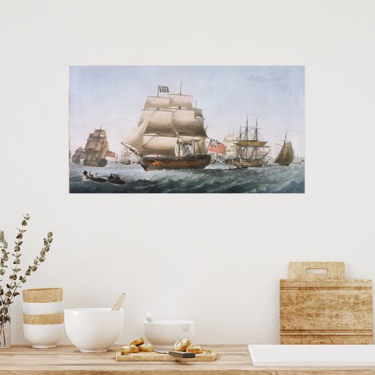 HMS Victory, 1806 Poster (Keuken)