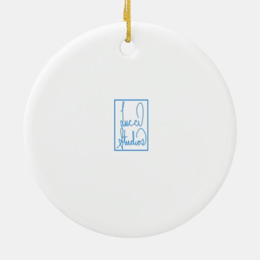 HMS Victory Brits Royal Navy Keramisch Ornament (Achterkant)