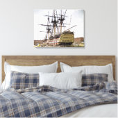 HMS Victory Canvas Afdruk (Insitu (Slaapkamer))