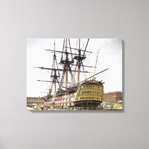 HMS Victory Canvas Afdruk