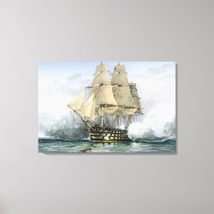 HMS Victory canvas afdrukken