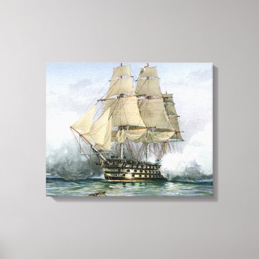 HMS Victory canvas print (Voorkant)