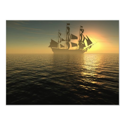 HMS Victory Foto Afdruk (Voorkant)