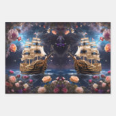 HMS Victory Lord Nelson Schip Inpakpapier Vel (Voorkant 3)