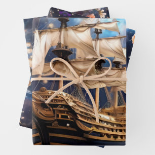 HMS Victory Lord Nelson Schip Inpakpapier Vel