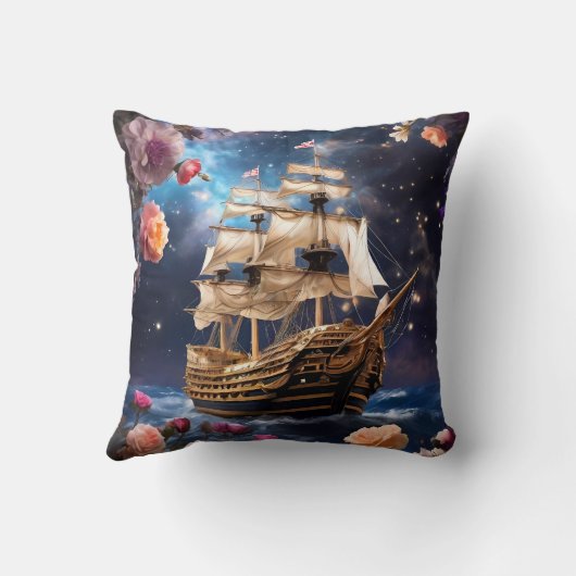 HMS Victory Lord Nelson Schip Kussen (Achterkant)