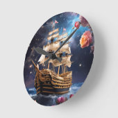 HMS Victory Lord Nelson Schip Ronde Klok (Hoek)