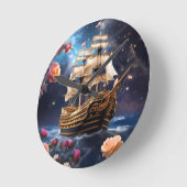 HMS Victory Lord Nelson Schip Ronde Klok (Hoek)