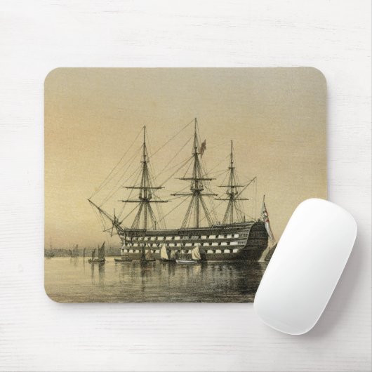 HMS Victory Mouse Mat Muismat (Met muis)